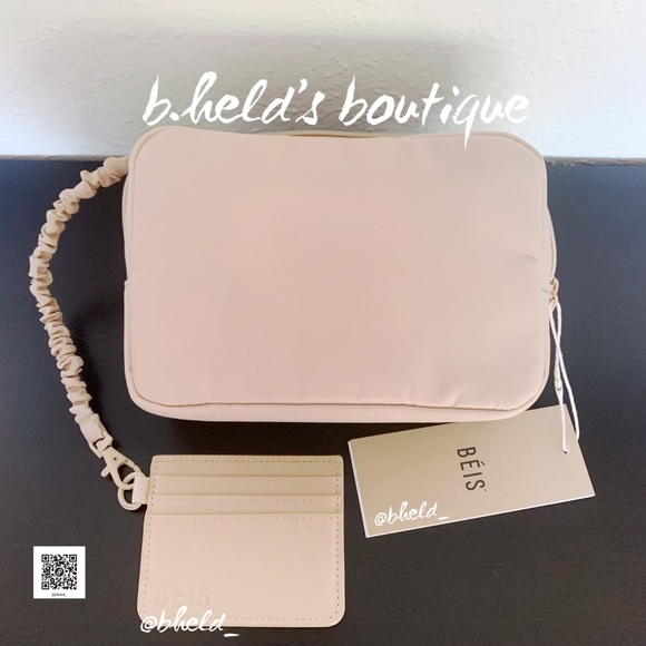 BÉIS The Belt Bag in Beige Cream Tan Neutral Brand New NWT - Picture 9 of 16